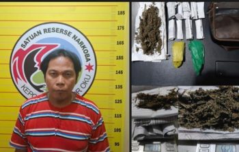 Tersangka dan barang bukti diamankan di Polres. Foto: Istimewa