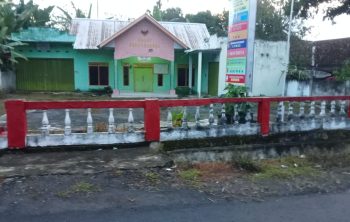 Kantor Desa Telanai tampak sepi dari dari aktifita, Selasa (8/7/2025).