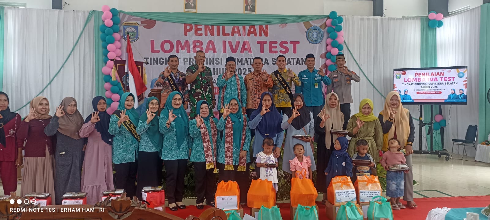 Peserta lomba IVA tingkat Sumsel.