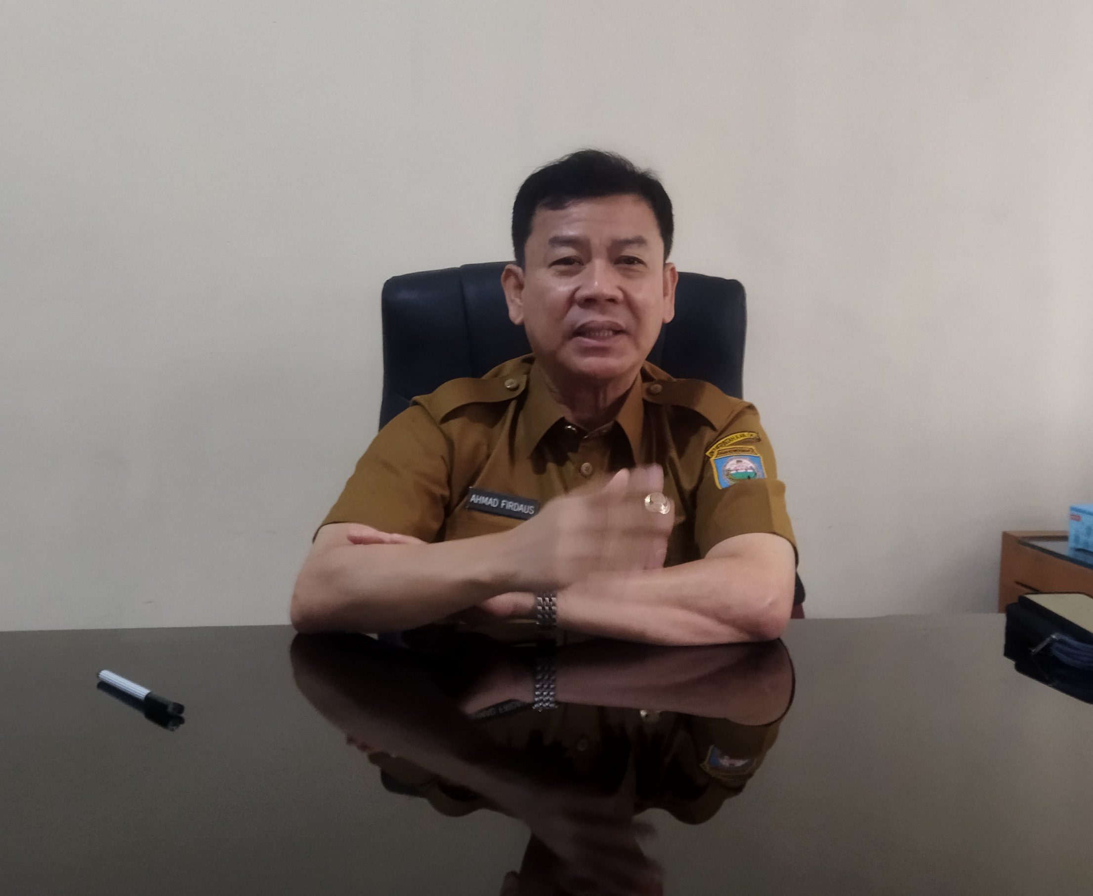 Kepala Disnaker OKU, Ahmad Firdaus. Foto: CN