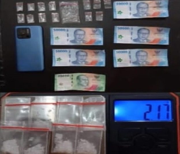 Barang bukti milik salah satu tersangka. Foto: istimewa