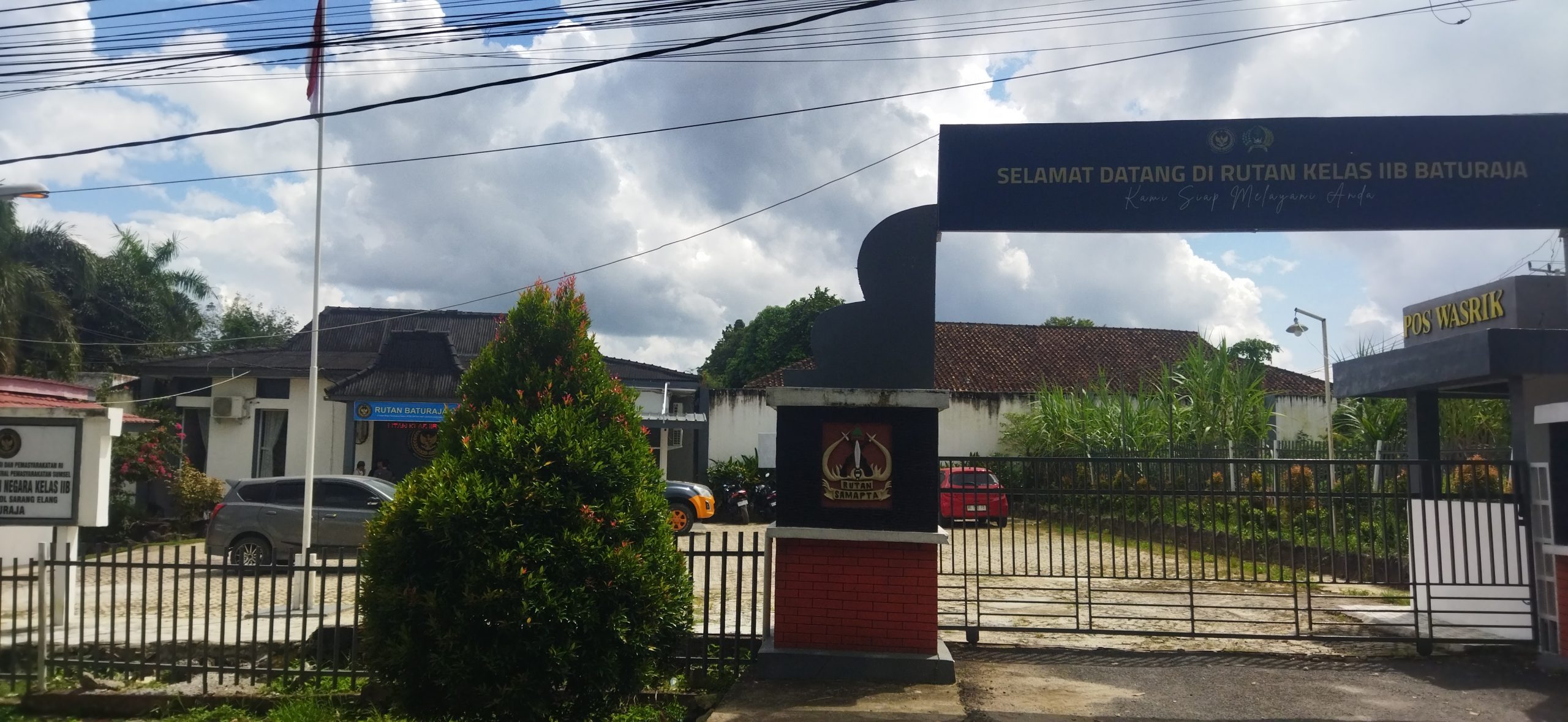 Suasana Rutan Kelas 2B Baturaja usai tahanan kabur, Jumat (24/4/2026). Foto: erham